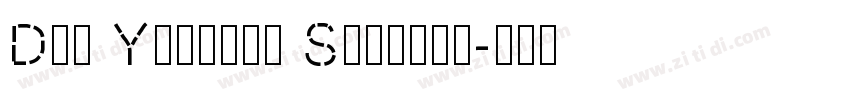 Dez Yinznat Stencil字体转换